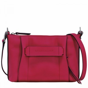 Longchamp 3D S Crossbodytassen Dames Fuchsie Belgium | 10199HCVJ13