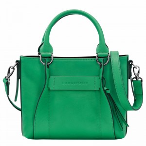 Longchamp 3D S Handtas Dames Groen Belgium | 10197HCV129