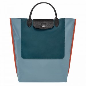 Longchamp Cabas Longchamp M Tote Tassen Heren Blauw Belgium | 10264093427-