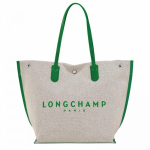 Longchamp Essential L Tote Tassen Dames Groen Belgium | 10090HSG129