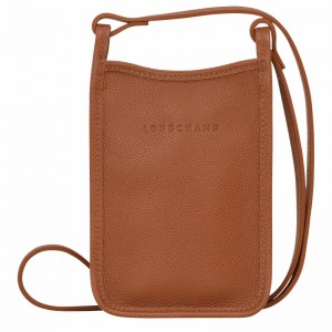 Longchamp Le FOULONNÉ Hoesje Heren Caramel Belgium | 34200021121-