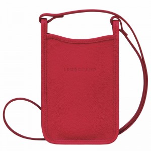 Longchamp Le FOULONNÉ Hoesje Heren Rood Belgium | 34200021C39-