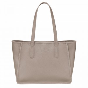 Longchamp Le FOULONNÉ L Tote Tassen Dames Grijs Belgium | 10190021P55