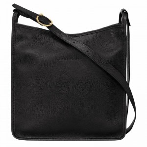 Longchamp Le FOULONNÉ M Crossbodytassen Dames Zwart Belgium | 10140021001