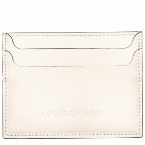 Longchamp Le FOULONNÉ Pasjeshouder Dames Wit Belgium | L3218HFI037