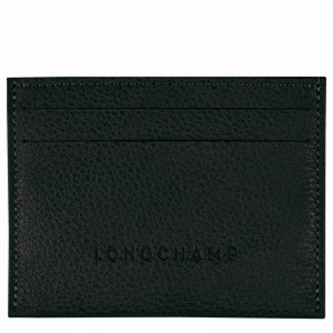 Longchamp Le FOULONNÉ Pasjeshouder Dames Zwart Belgium | L3218021001