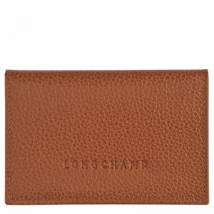 Longchamp Le FOULONNÉ Pasjeshouder Dames Caramel Belgium | L3243021121