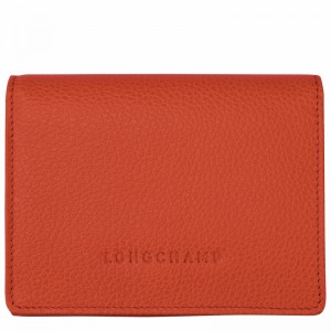 Longchamp Le FOULONNÉ Portefeuille Dames Oranje Belgium | 30021021685