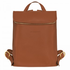 Longchamp Le FOULONNÉ Rugzakken Dames Caramel Belgium | 10195021121