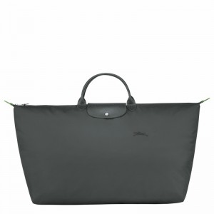 Longchamp Le Pliage Green M Reistas Dames Diepgrijs Belgium | L1625919P66