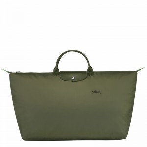 Longchamp Le Pliage Green M Reistas Dames Groen Belgium | L1625919479