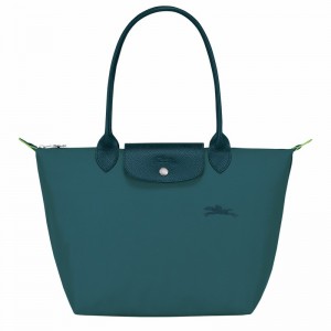 Longchamp Le Pliage Green M Tote Tassen Dames Pauw Belgium | L2605919P89