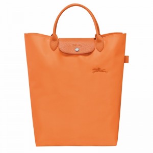 Longchamp Le Pliage Green M Tote Tassen Dames Oranje Belgium | 10168919P54