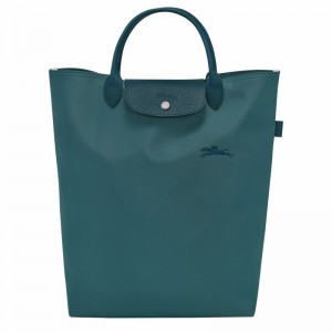 Longchamp Le Pliage Green M Tote Tassen Dames Pauw Belgium | 10168919P89