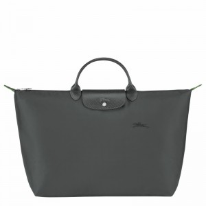 Longchamp Le Pliage Green S Reistas Dames Diepgrijs Belgium | L1624919P66