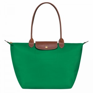 Longchamp Le Pliage Original L Tote Tassen Dames Groen Belgium | L1899089P88