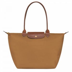 Longchamp Le Pliage Original L Tote Tassen Dames Khaki Belgium | L1899089P86