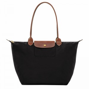 Longchamp Le Pliage Original L Tote Tassen Dames Zwart Belgium | L1899089001