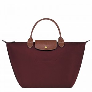 Longchamp Le Pliage Original M Handtas Dames Bordeaux Belgium | L1623089P87