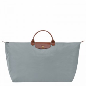 Longchamp Le Pliage Original M Reistas Dames Grijs Belgium | L1625089P80