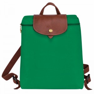 Longchamp Le Pliage Original M Rugzakken Dames Groen Belgium | L1699089P88