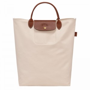 Longchamp Le Pliage Original M Tote Tassen Dames Wit Belgium | 10168089P71