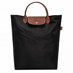 Longchamp Le Pliage Original M Tote Tassen Dames Zwart Belgium | 10168089001