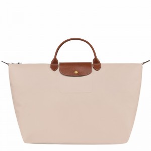 Longchamp Le Pliage Original S Reistas Dames Wit Belgium | L1624089P71