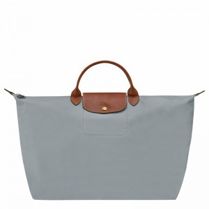 Longchamp Le Pliage Original S Reistas Dames Grijs Belgium | L1624089P80