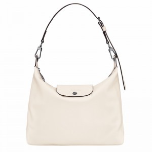 Longchamp Le Pliage Xtra M Hobo Tas Dames Wit Belgium | 10189987037