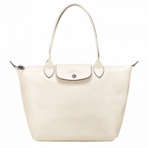 Longchamp Le Pliage Xtra M Tote Tassen Dames Wit Belgium | L2605987037