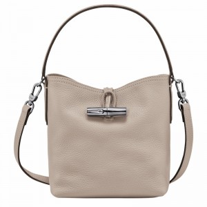 Longchamp Le Roseau Essential XS Buckettas Dames Grijs Belgium | 10159968266