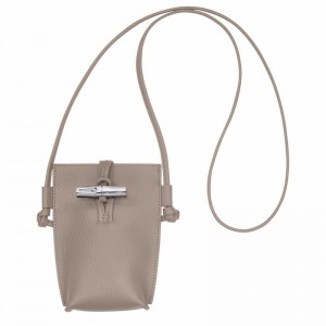 Longchamp Le Roseau Hoesje Dames Grijs Belgium | 34180HFP266