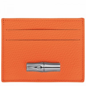 Longchamp Le Roseau Pasjeshouder Dames Oranje Belgium | L3218HFP017