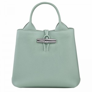 Longchamp Le Roseau S Handtas Dames Celadon Belgium | 10273HFP282