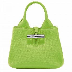 Longchamp Le Roseau XS Handtas Dames Groen Belgium | 10278HFP355