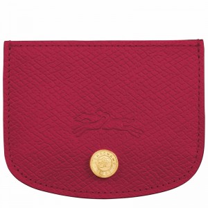 Longchamp ÉPURE Pasjeshouder Dames Fuchsie Belgium | 30031HYZJ13