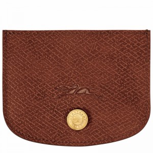 Longchamp ÉPURE Pasjeshouder Heren Bruin Belgium | 30031HYZ035-