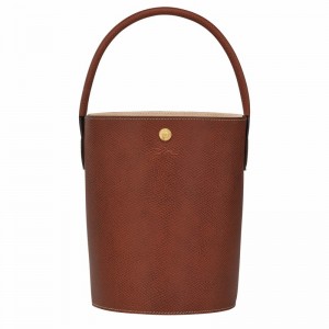 Longchamp ÉPURE S Buckettas Dames Bruin Belgium | 10161HYZ035