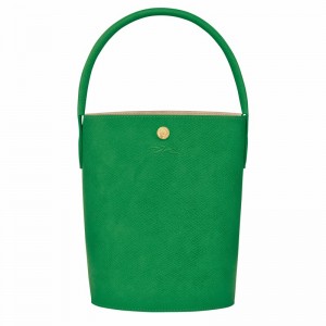 Longchamp ÉPURE S Buckettas Dames Groen Belgium | 10161HYZ129