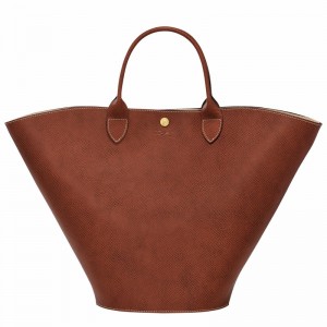 Longchamp ÉPURE XL Tote Tassen Dames Bruin Belgium | 10260HYZ035