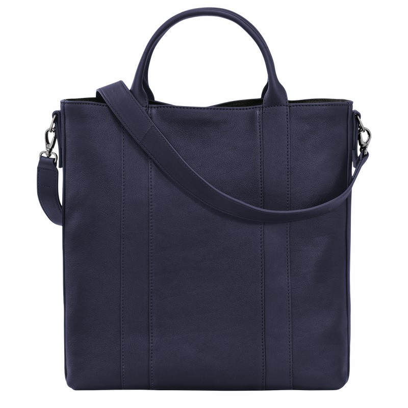 Longchamp 3D L Tote Tassen Dames Donkerblauw Belgium | 20052HCV645