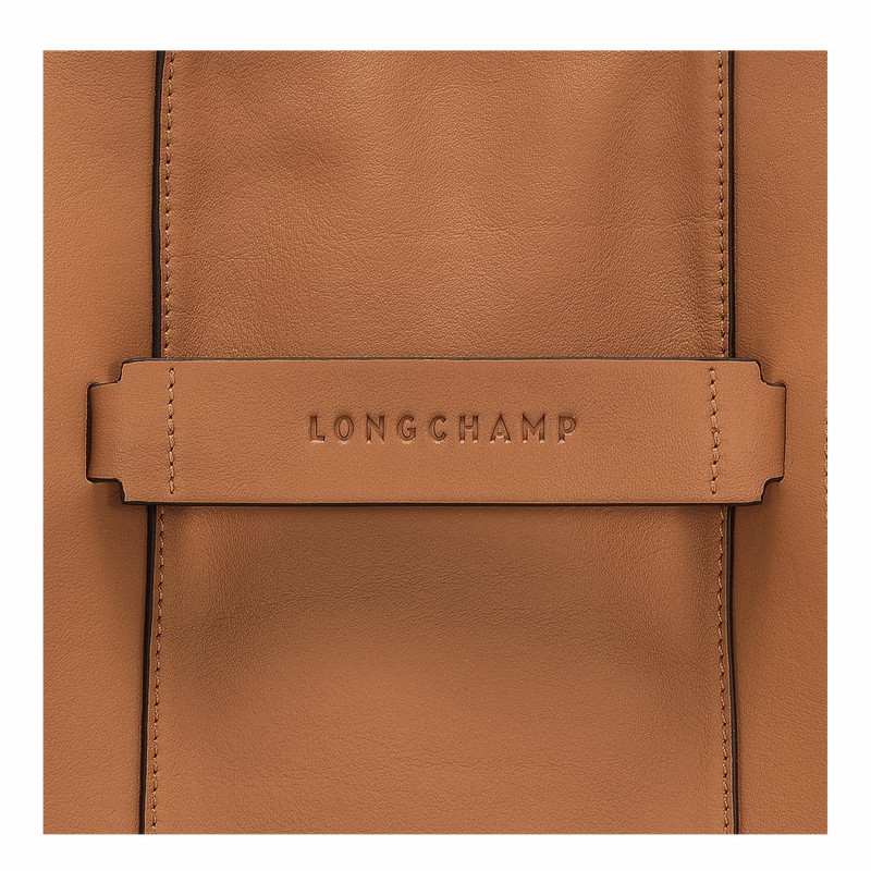 Longchamp 3D L Tote Tassen Heren Beige Belgium | 20052HCV016-