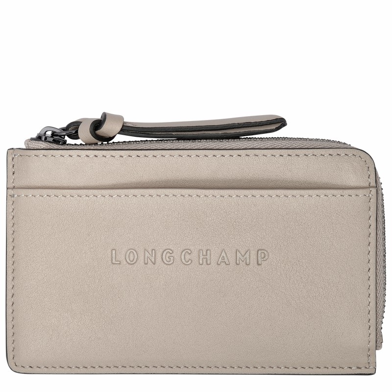 Longchamp 3D Pasjeshouder Dames Grijs Belgium | 30034HCV299