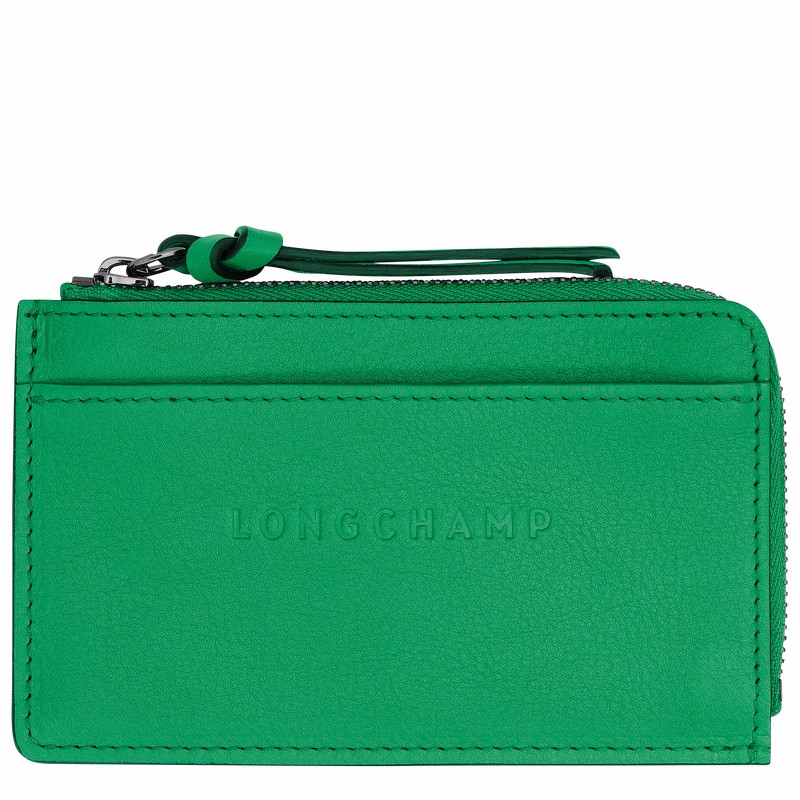 Longchamp 3D Pasjeshouder Dames Groen Belgium | 30034HCV129