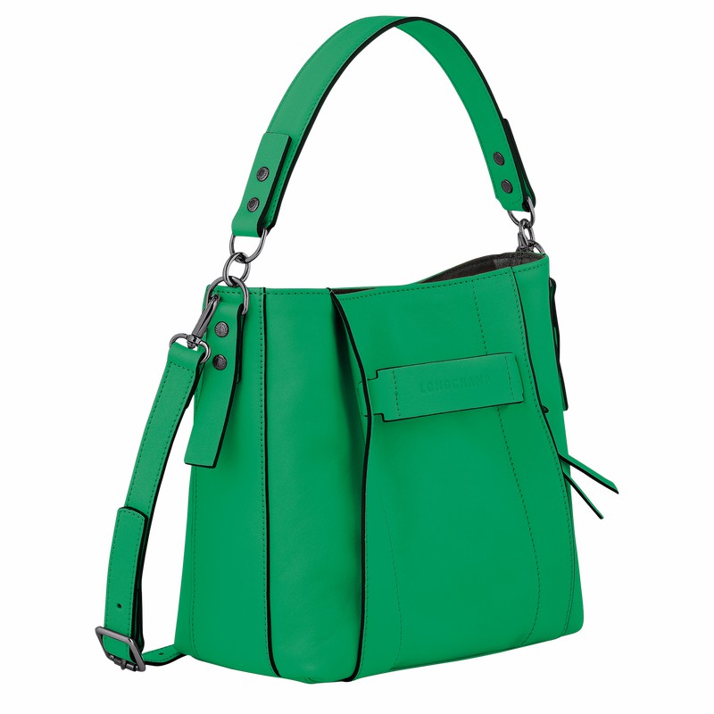 Longchamp 3D S Crossbodytassen Dames Groen Belgium | 10215HCV129