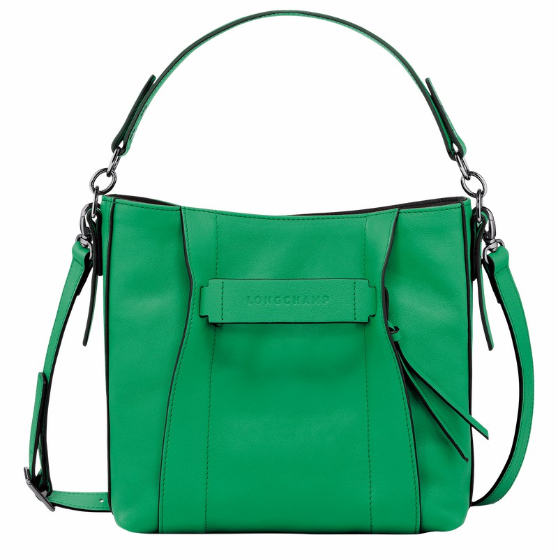 Longchamp 3D S Crossbodytassen Dames Groen Belgium | 10215HCV129