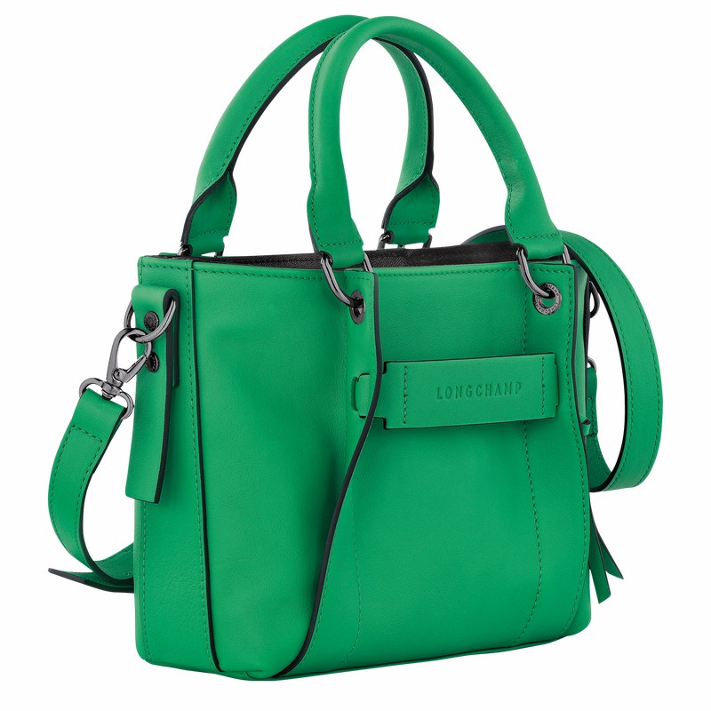 Longchamp 3D S Handtas Dames Groen Belgium | 10197HCV129