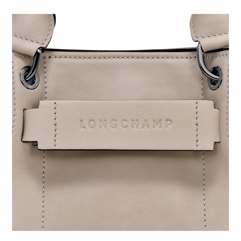 Longchamp 3D XS Handtas Dames Grijs Belgium | 10254HCV299