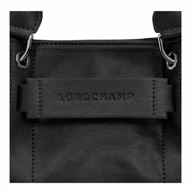 Longchamp 3D XS Handtas Dames Zwart Belgium | 10254HCV001